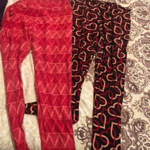 LuLaRoe tall and curvy leggings